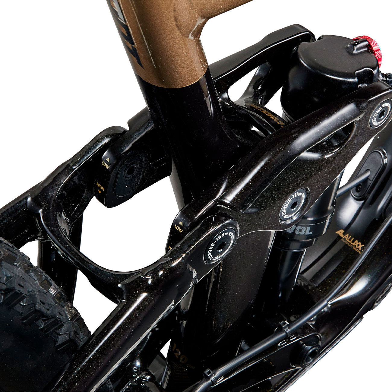 foto dettaglio ammortizzatore Giant Trance 29 1 2024
