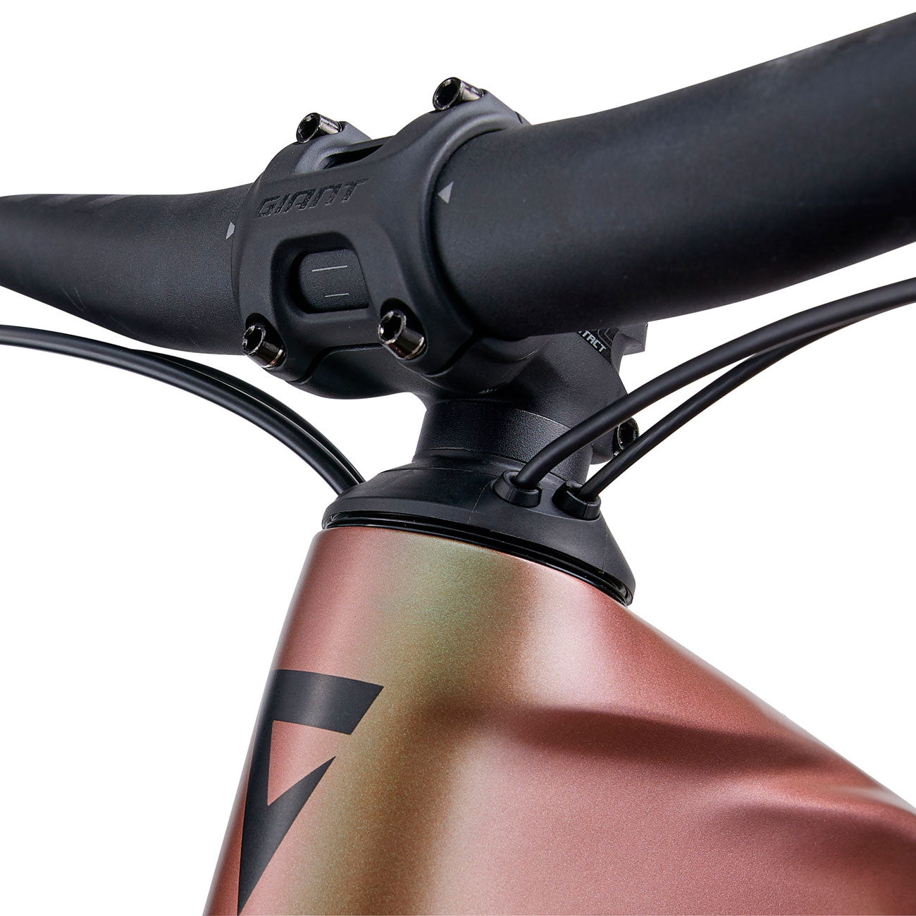 foto dettaglio manubrio Giant Trance X Advanced E+ Elite 3 bicicletta in carbonio e-bike Mtb