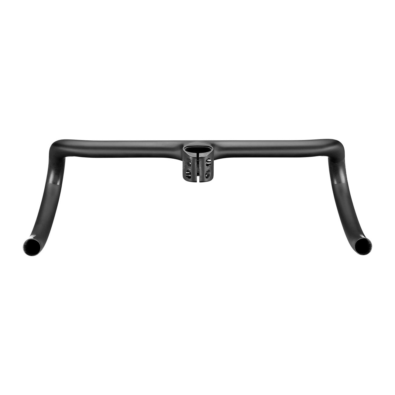 CADEX Race Integrated Handlebar 370×400 Cadex Race Integrated Road Carbon Handlebars (Black) (110mm
