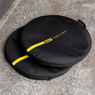 Foto Ruote Mavic Cosmic Ultimate 45 Disc carbonio dettaglio custodia borsa