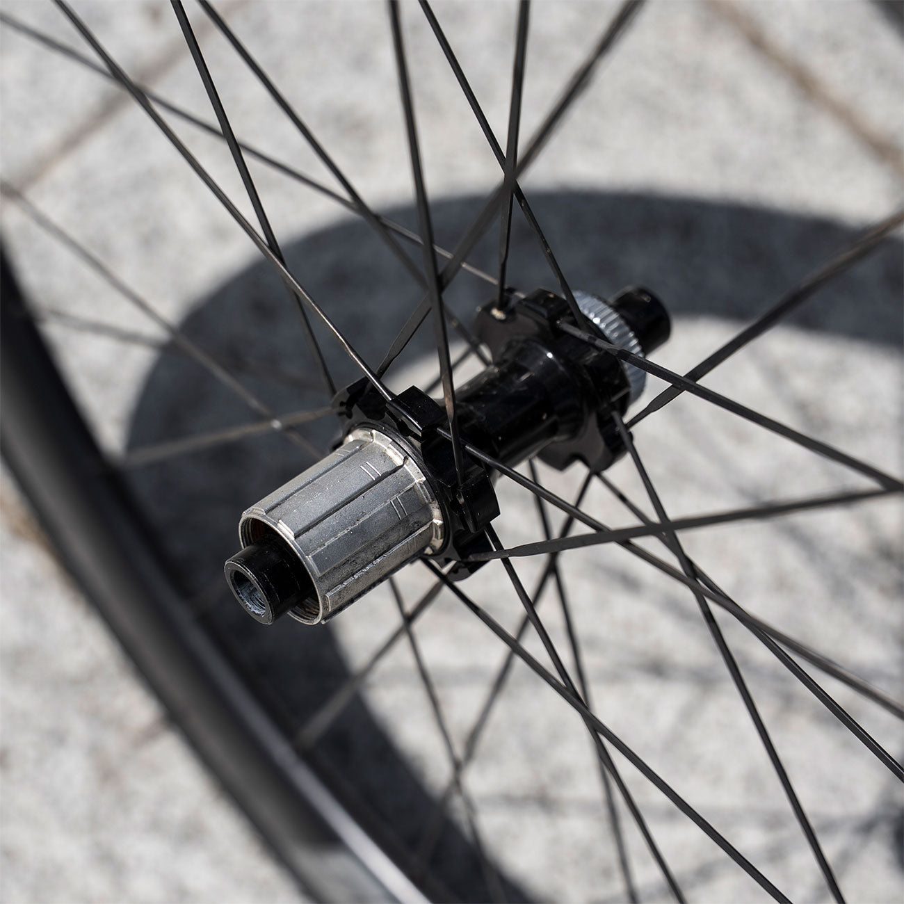 Foto Ruote Vision SC 55 Disc Usate dettaglio mozzo