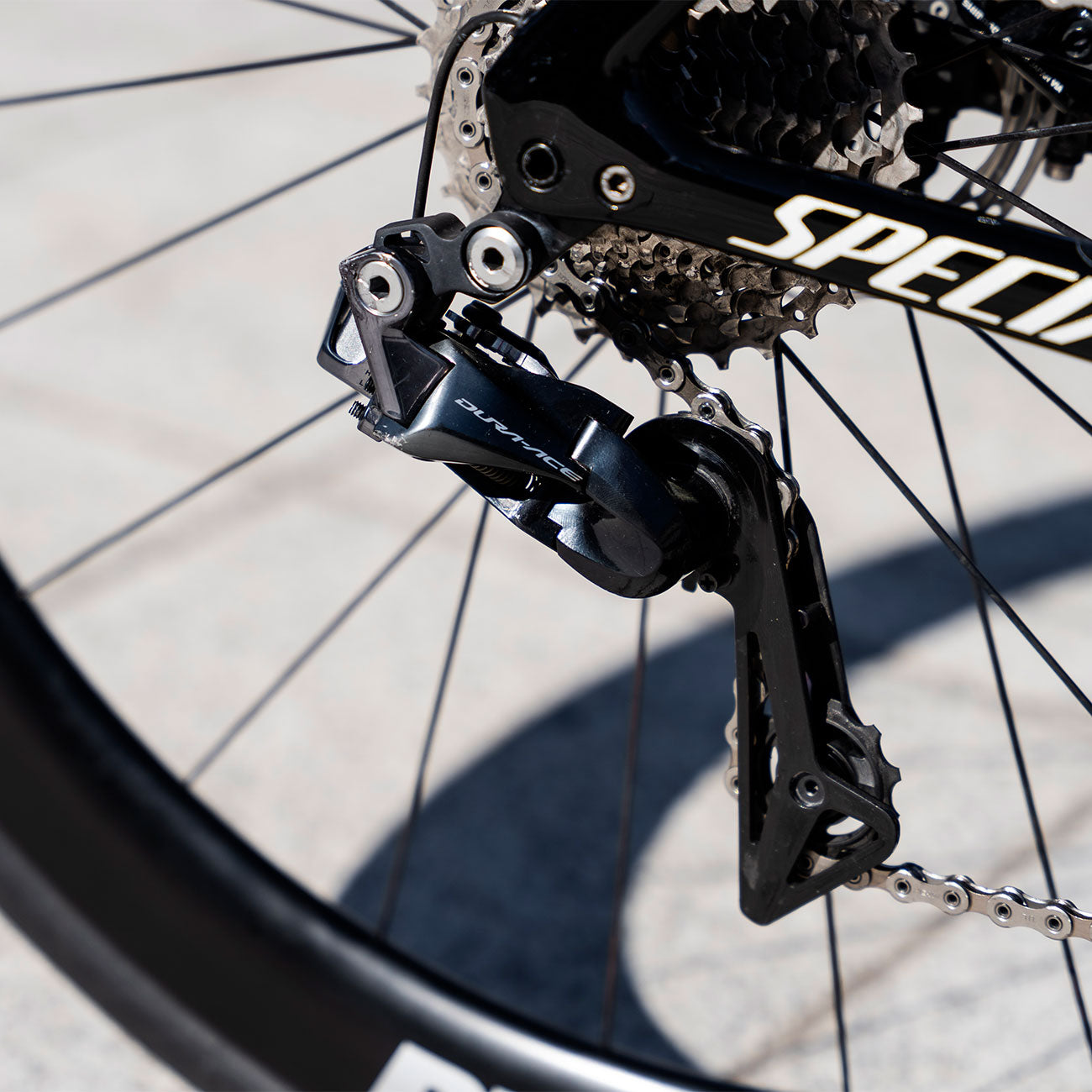 foto dettaglio dura-ace Specialized Tarmac S Works sl7