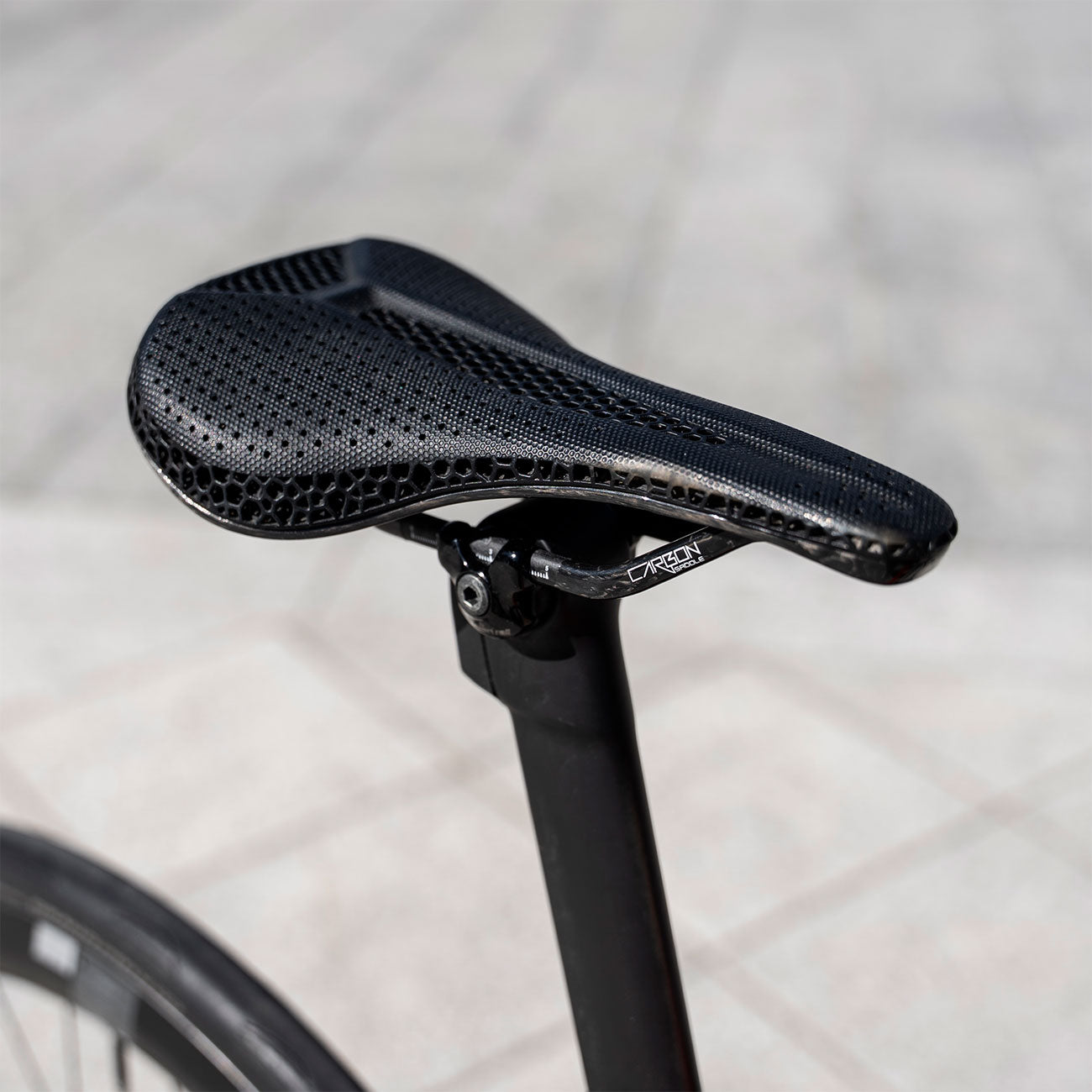 foto dettaglio sella 3d carbon Specialized Tarmac S Works sl7