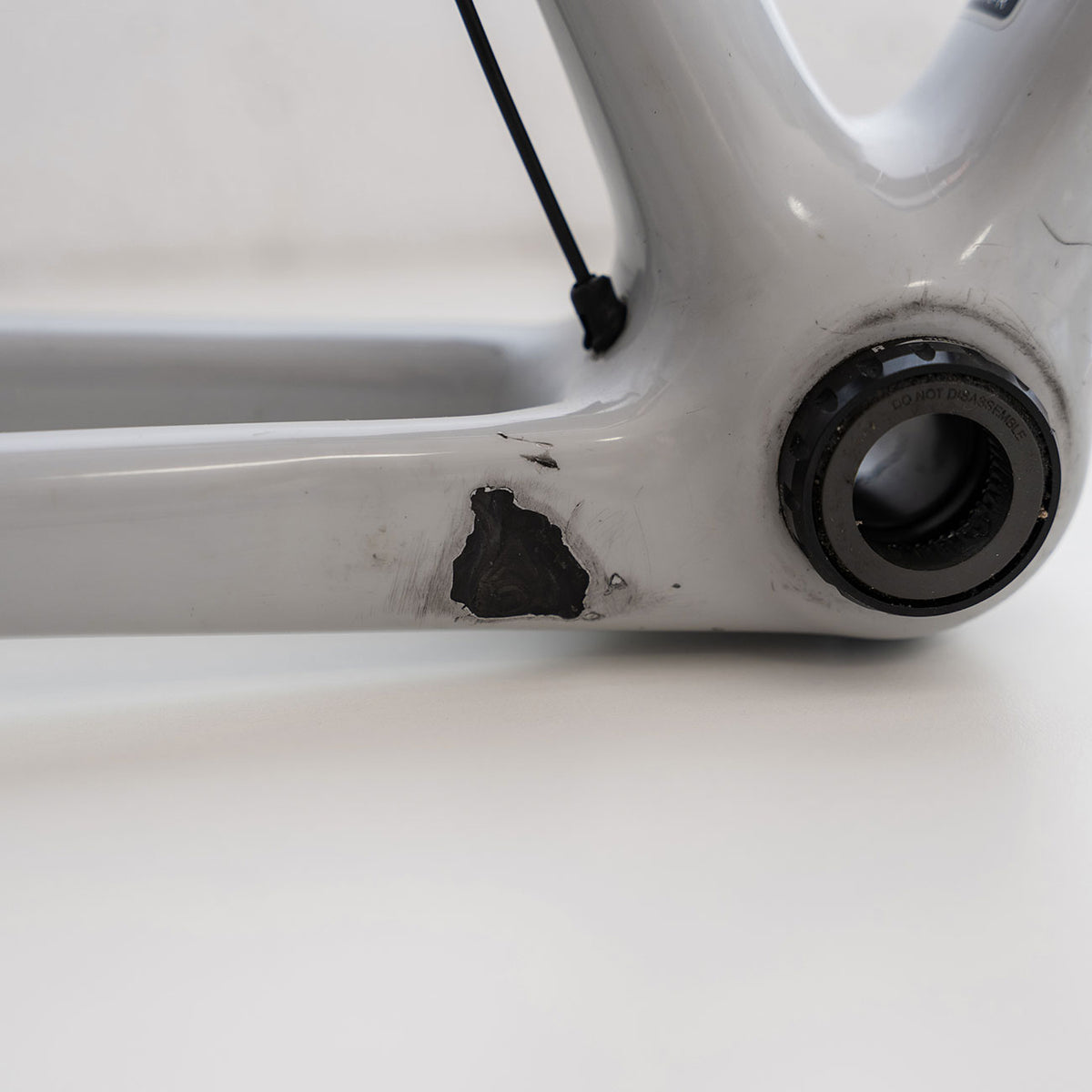 Telaio Usato in carbonio Specialized Tarmac SL6 dettaglio difetto