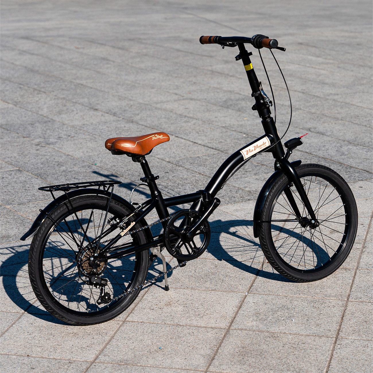 bici pieghevole via veneto foto laterale