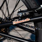 bici pieghevole via veneto dettaglio scritta