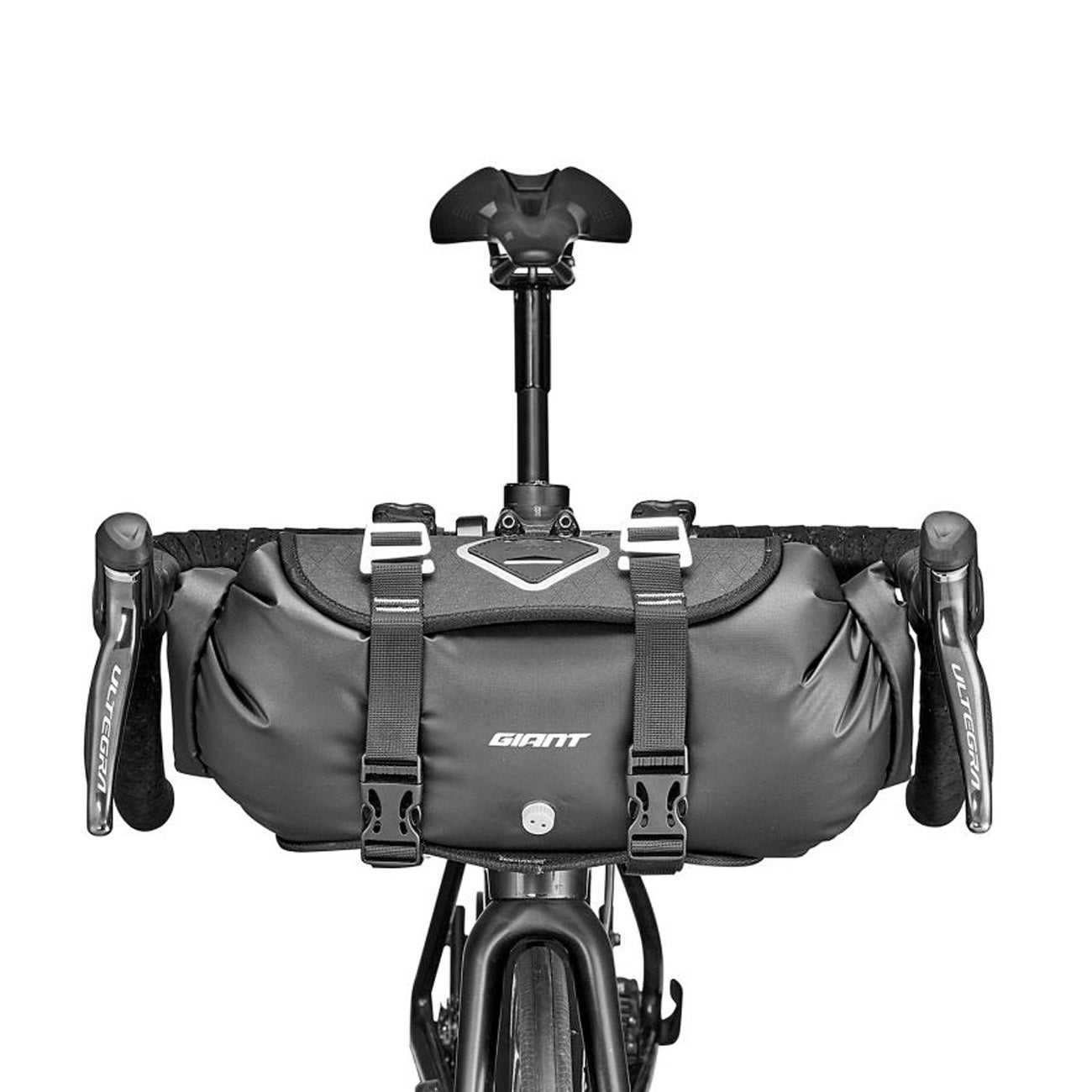 foto dettaglio borsa bici giant per bikepacking