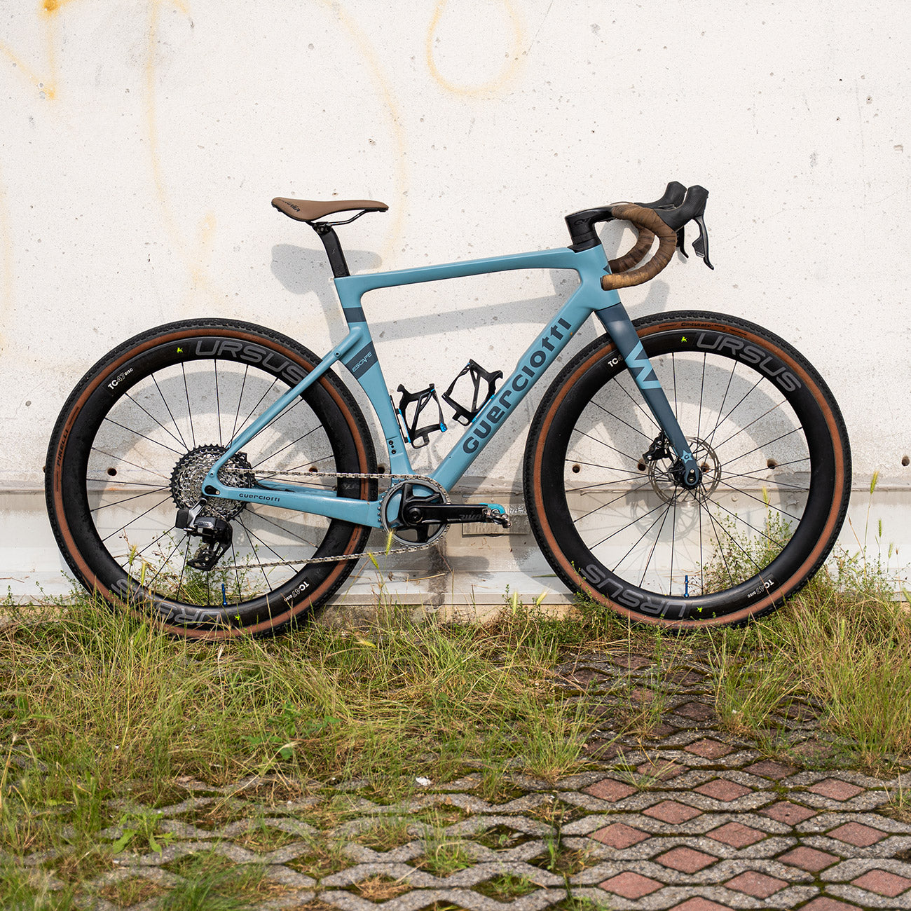 foto dettaglio bici gravel guerciotti escape